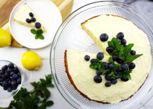 GF Lemon Blueberry Cake