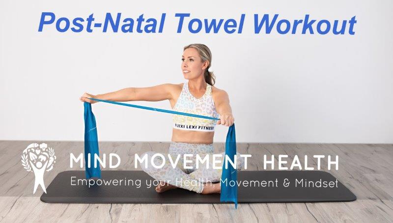 Post-Natal Towel Workout