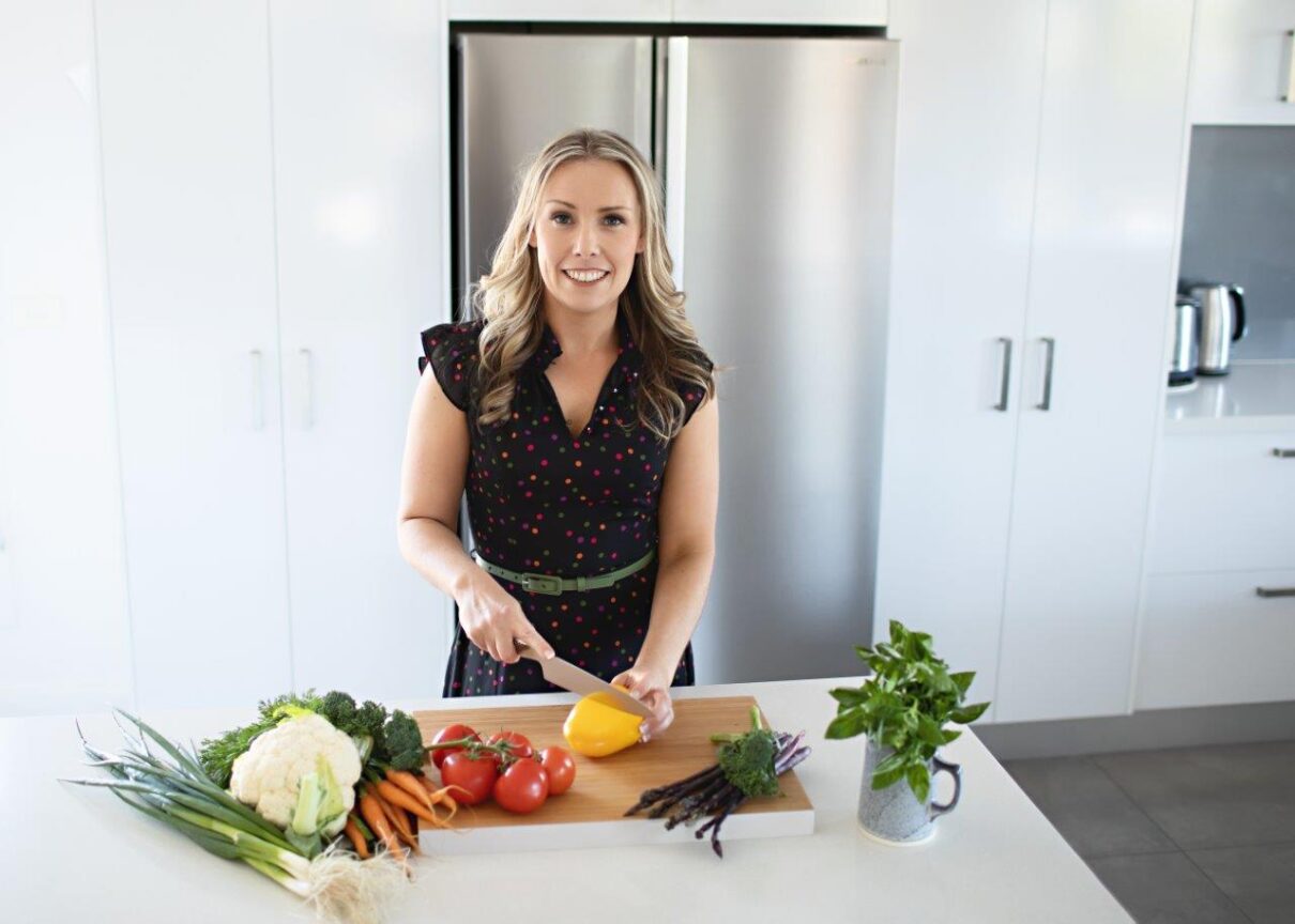 Kate in kitchen